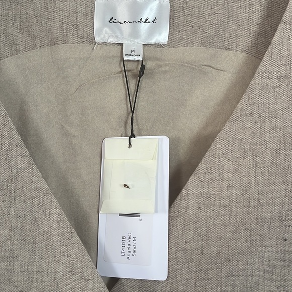 Line and Dot Angela Button Vest New w/Tags Size M - Picture 4 of 6